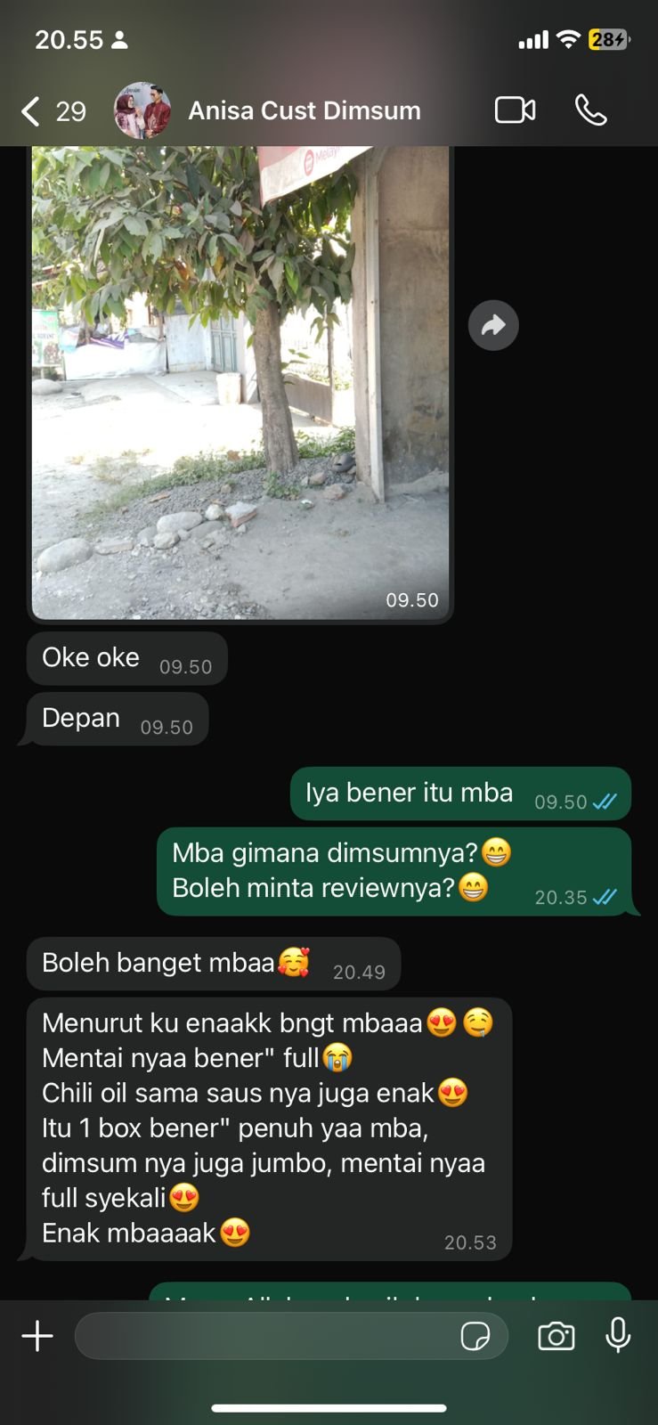 Testimoni Dimsum NUNA