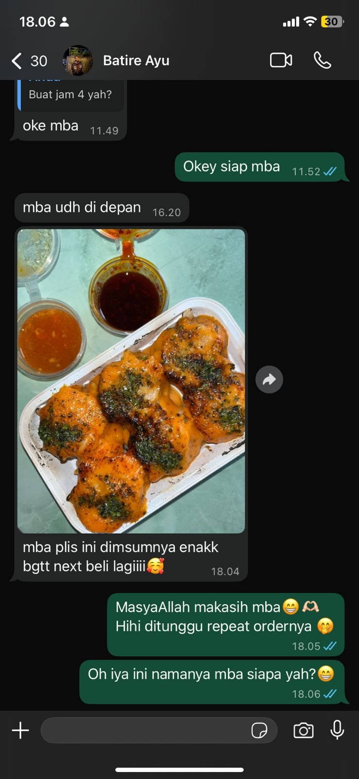 Testimoni Dimsum NUNA