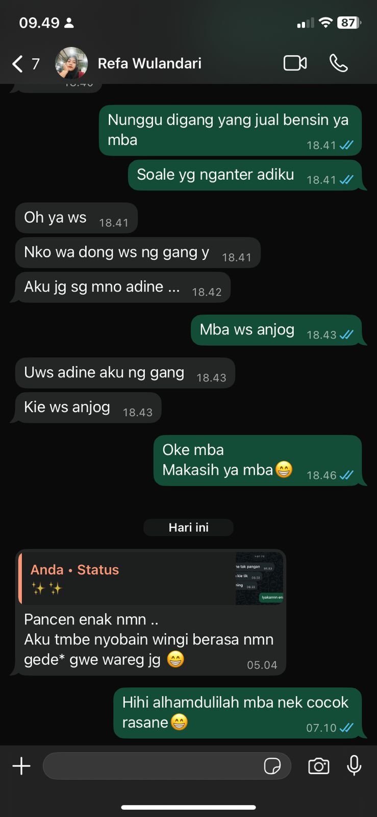 Testimoni Dimsum NUNA