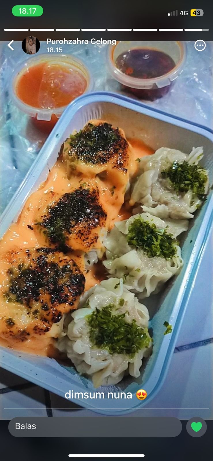 Testimoni Dimsum NUNA