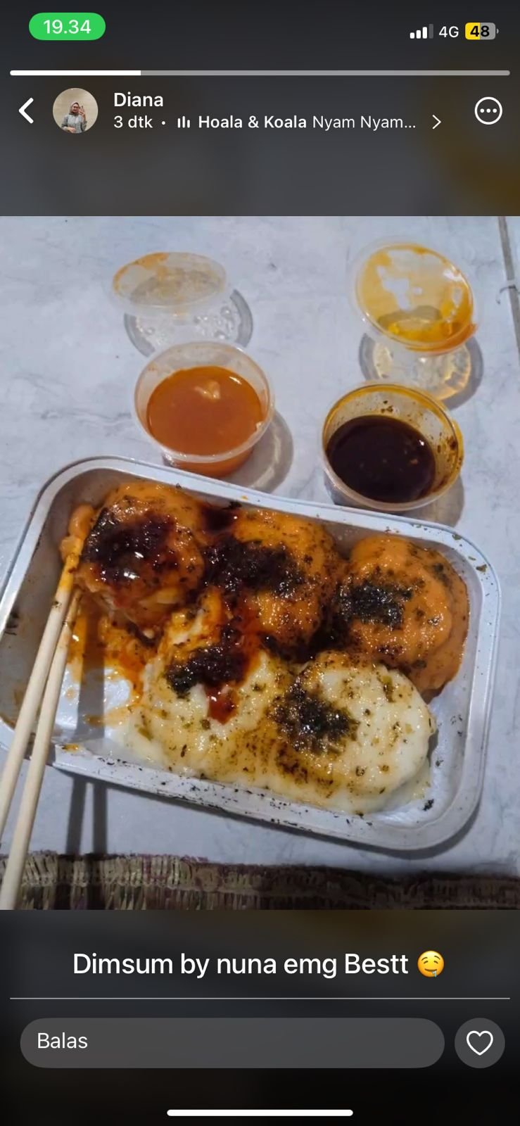 Testimoni Dimsum NUNA