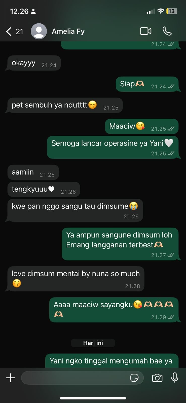 Testimoni Dimsum NUNA