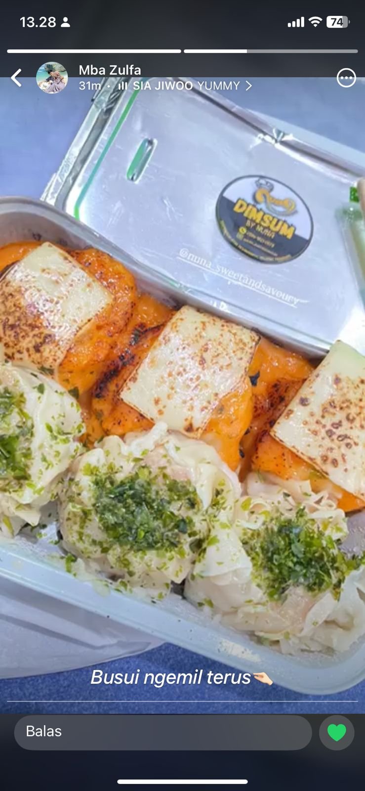 Testimoni Dimsum NUNA