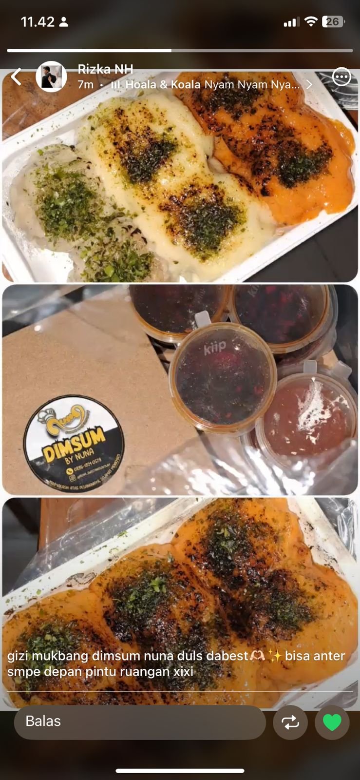 Testimoni Dimsum NUNA